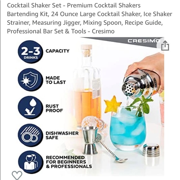 Cocktail Shaker Set - Picture 2 of 5